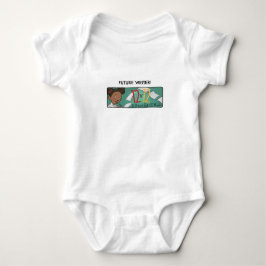 Baby Bodysuit Writer Girl Baby Strampler