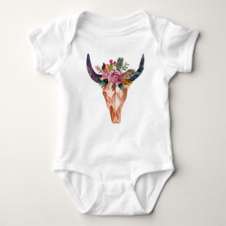 Baby Boho Longhorn Strampler