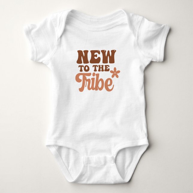 Baby Boho neu im Stamm Baby Strampler (Vorderseite)