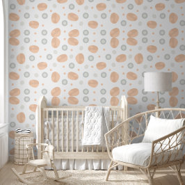 Baby Boho Seamless Dots Pattern Tapete