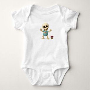 Baby Bones Academy Strampler