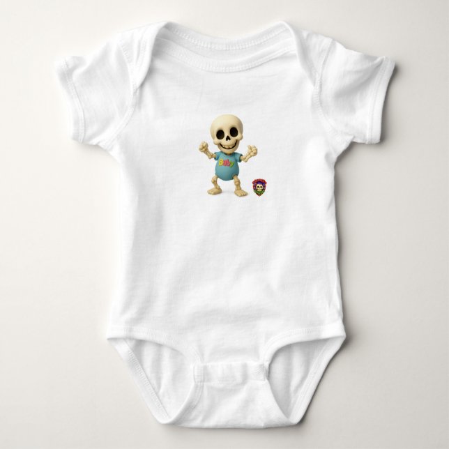 Baby Bones Academy Strampler (Vorderseite)