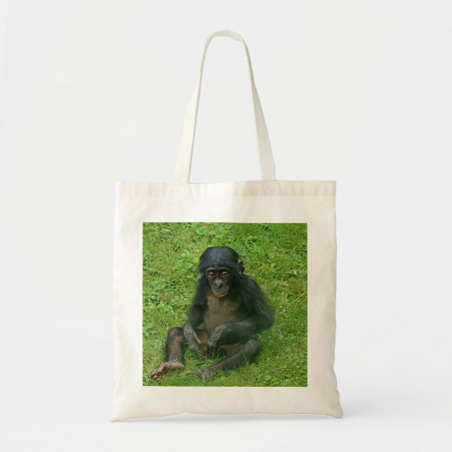 Baby Bonobo Tote bag Tragetasche (Vorne)