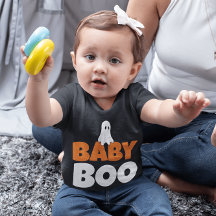 BABY BOO TODDLERS HALLOWEEN T - Shirt