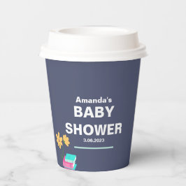 Baby Books Baby Shower Paper Plate Pappbecher