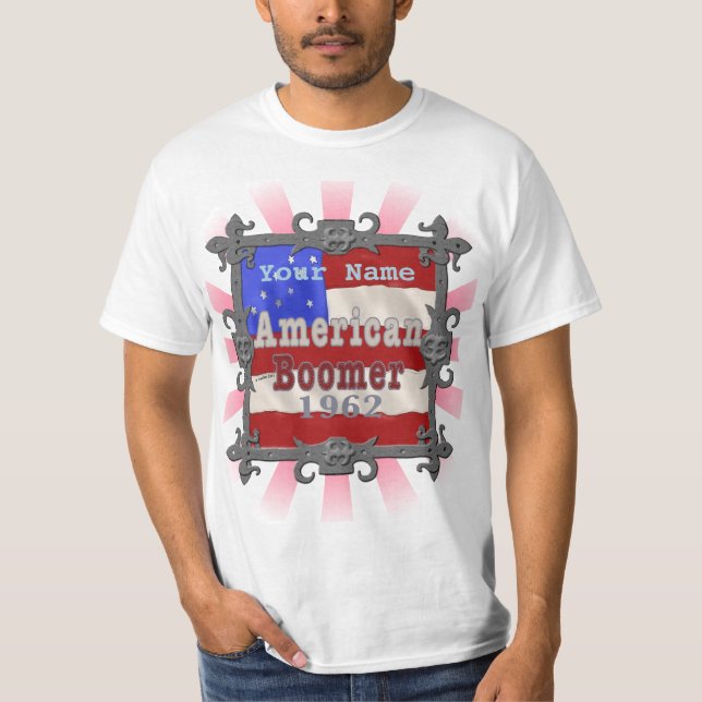 Baby Boomer 1962 T - Shirt (Vorderseite)