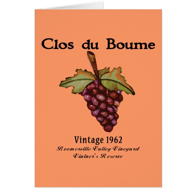 Baby boomer, cru 1962 (Devant)