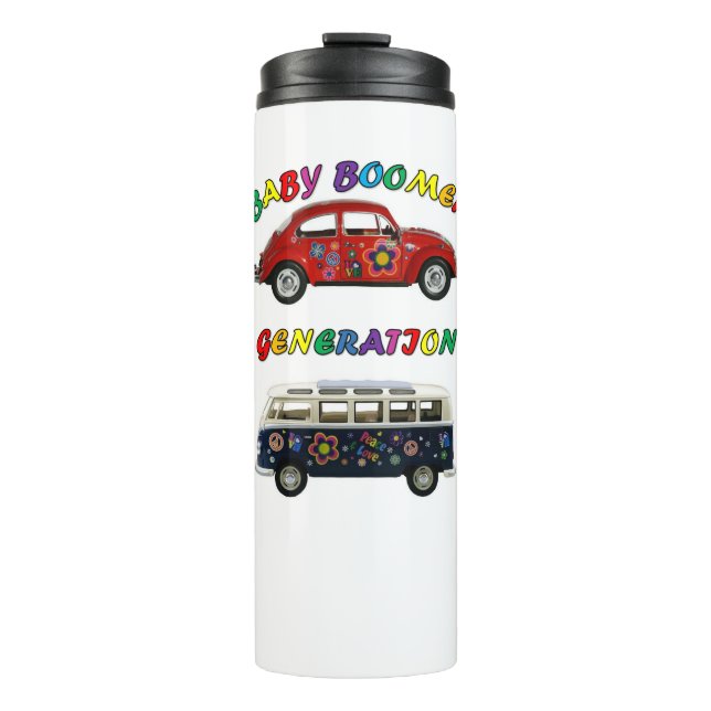Baby Boomer Thermal Tumbler Thermosbecher (Vorderseite)