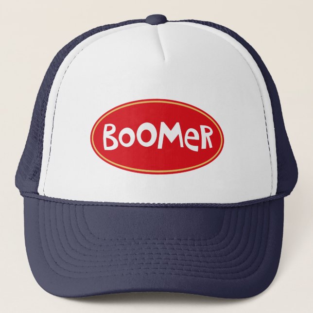 Baby BOOMER Trucker Hat Truckerkappe (Vorderseite)