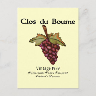Baby Boomer, Vintage 1959 Postkarte
