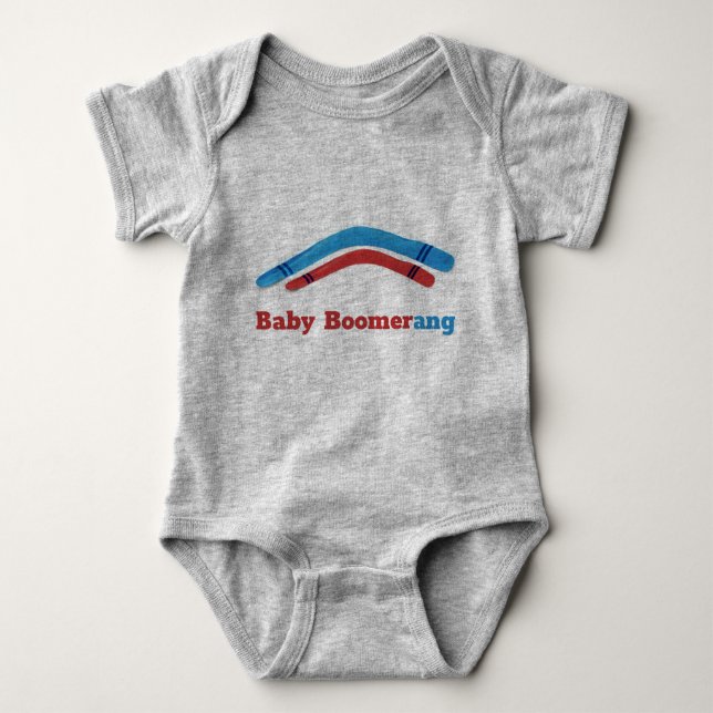 Baby Boomerang Baby Strampler (Vorderseite)