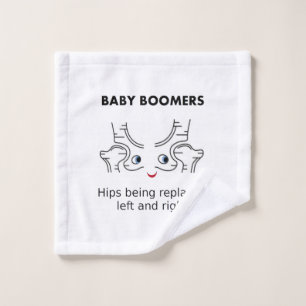 Baby boomers - hanches étant remplacées à gauch