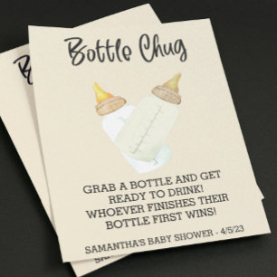 Baby Bottle Drink Off Game Dusche Umarmung