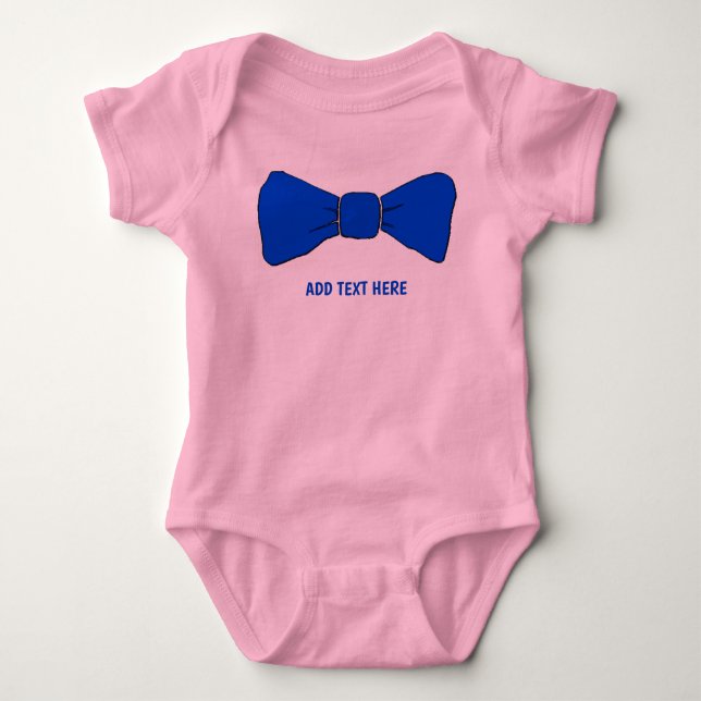 Baby Bow Krawatte Shirt (Vorderseite)