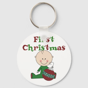 Baby Boy 1. Weihnachtsgeschenke Schlüsselanhänger