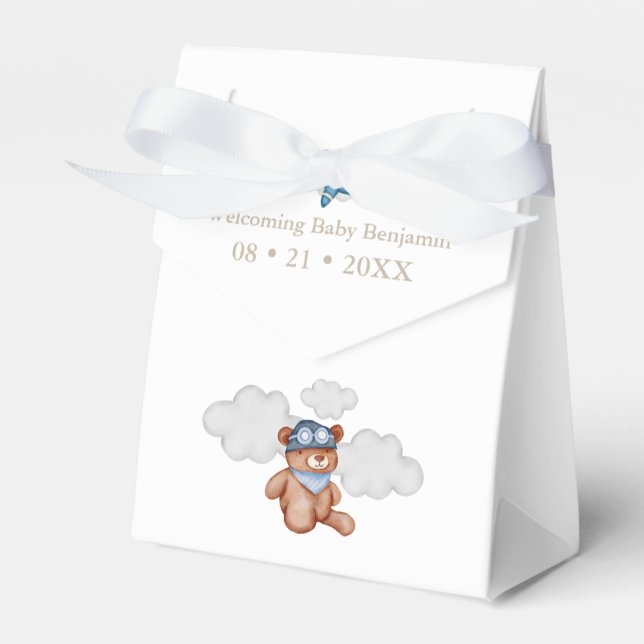 Baby Boy Adventure Baby Showbox Geschenkschachtel (Vorderseite)