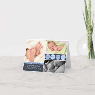 Baby Boy Announctions Cards Ankündigung