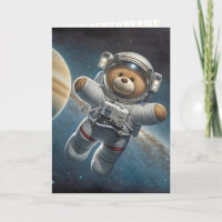 Baby Boy Astronaut Teddy Bear