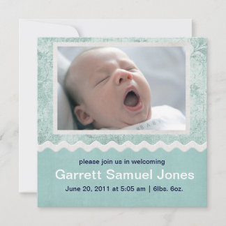 Baby Boy Baby faire-part