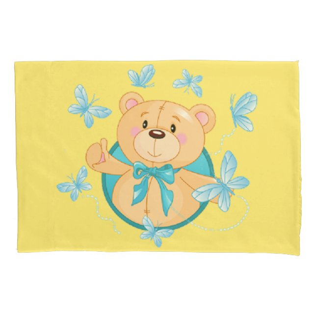 Baby Boy Bear Kissenbezug (Vorderseite)