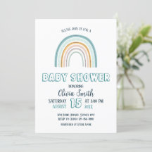 Baby Boy Boho Rainbow Baby Dusche