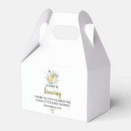 Baby Boy Braut Theme Gable Box Geschenkschachtel