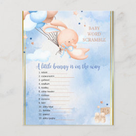 Baby Boy Bunny Baby Showspiel