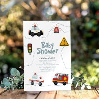 Baby Boy Cars Niedlich und moderne Babydusche