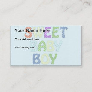 Baby Boy Carte de visite