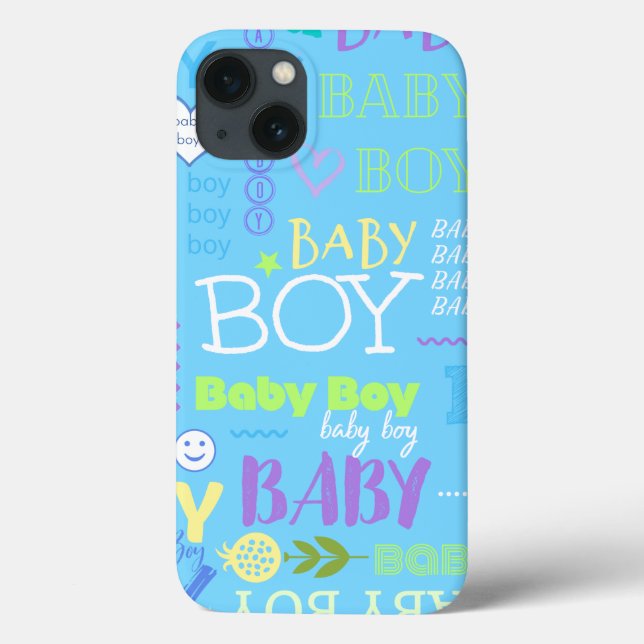 Baby Boy Case-Mate iPhone Hülle (Rückseite)