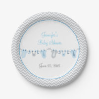 Baby Boy Clothesline Babydusche