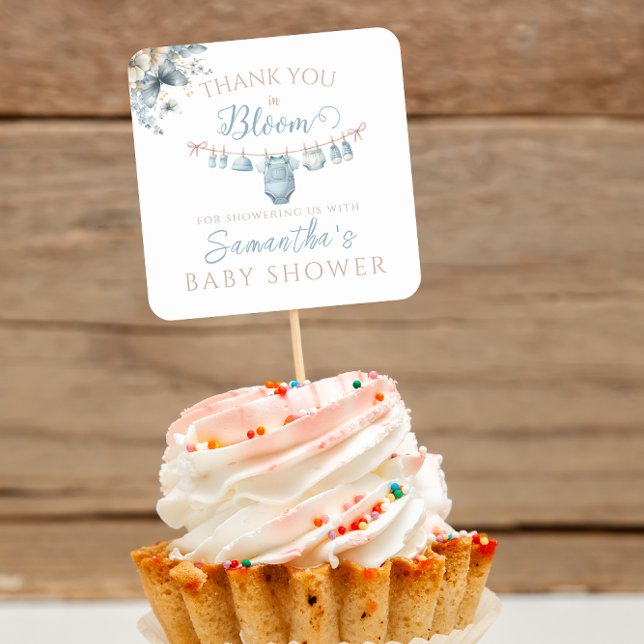 Baby Boy Clothesline Wasserfarbe Danke Sticker (Von Creator hochgeladen)