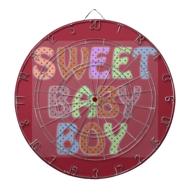 Baby Boy Dartscheibe (vorne)