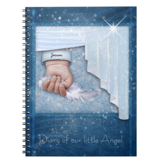 Baby Boy Diary Notizblock (Vorderseite)
