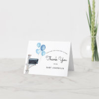 Baby Boy Dusche per Mail Vielen Dank