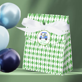 Baby Boy Elephant & Monkey Golf Baby Dusche Rückke Geschenkschachtel