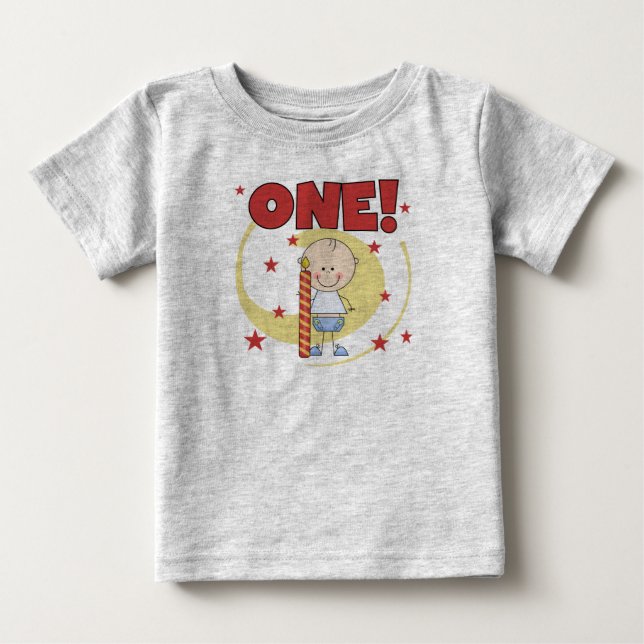 Baby Boy est un 1er Anniversaire Tshirts et cadeau (Devant)