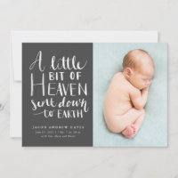 Baby Boy Foto Little Heaven Sent to Earth Birth
