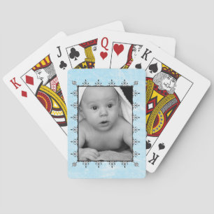 Baby Boy Foto Maßgeschneiderte Spielkarten