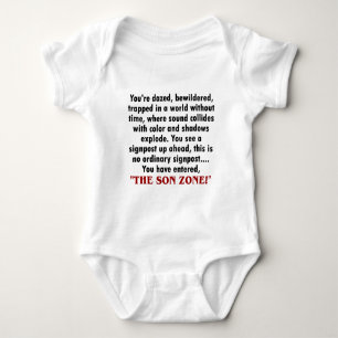 Baby Boy Geschenke, die SON ZONE! Strampler