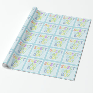 Baby Boy Geschenkpapier