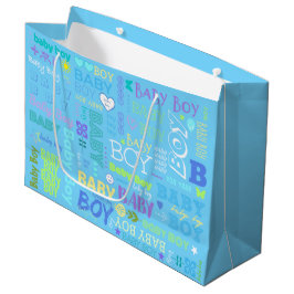 Baby Boy Große Geschenktüte