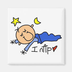 Baby Boy I Nickerchen Magnet