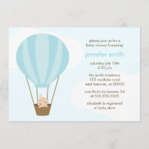 Baby Boy in Blue Balloon