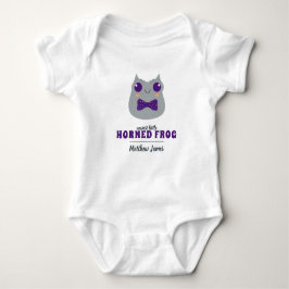 Baby Boy Lila Horned Frog Bodysuit Baby Strampler