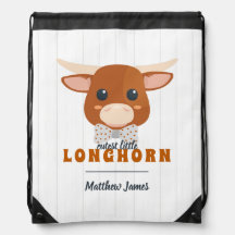 Baby Boy Longhorn Burnt Orange Baby