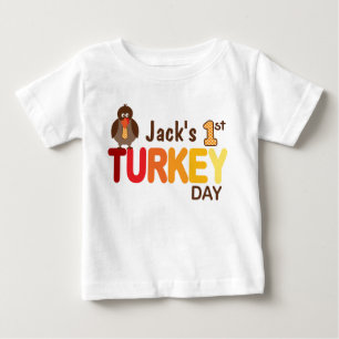 Baby Boy Mein erstes Türkei Day Erntedank Shirt
