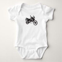 Baby Boy Motorrad Graphic