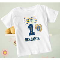 Baby Boy Name Eine Liebe Bow Krawatte Blue