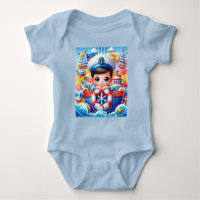 Baby Boy Nautical Adventure Baby Dusche